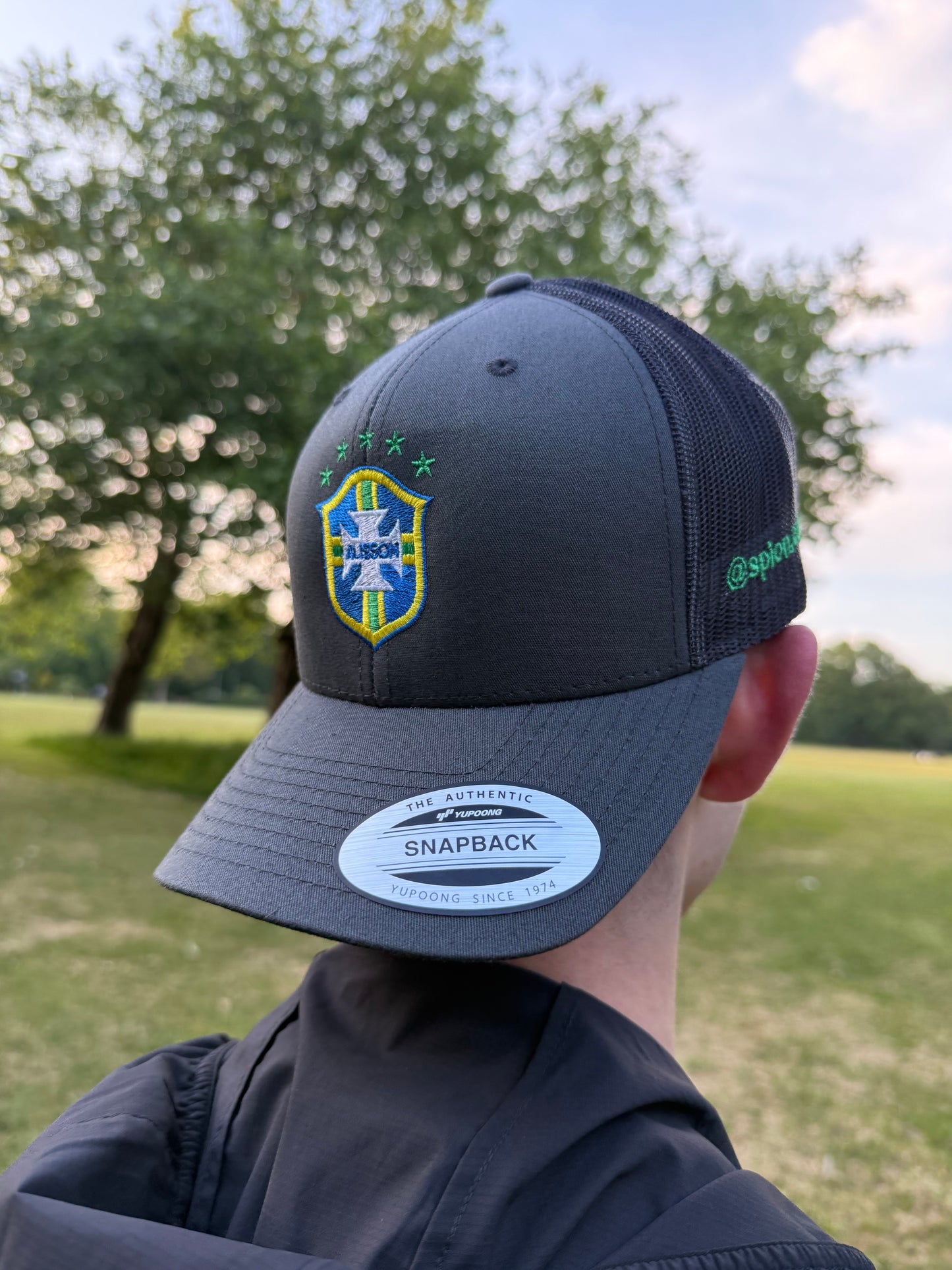 Sold Out Grey Alisson “Brazil” Snapback Cap