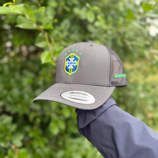 Sold Out Grey Alisson “Brazil” Snapback Cap