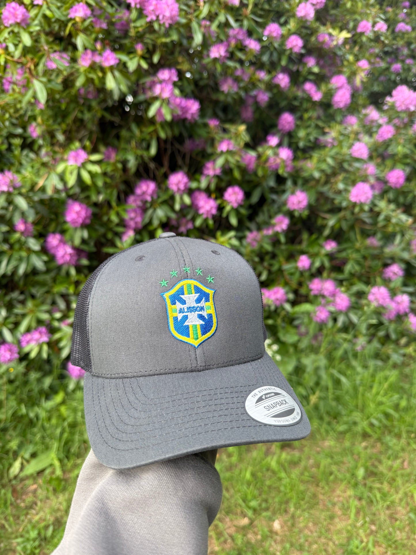 Sold Out Grey Alisson “Brazil” Snapback Cap