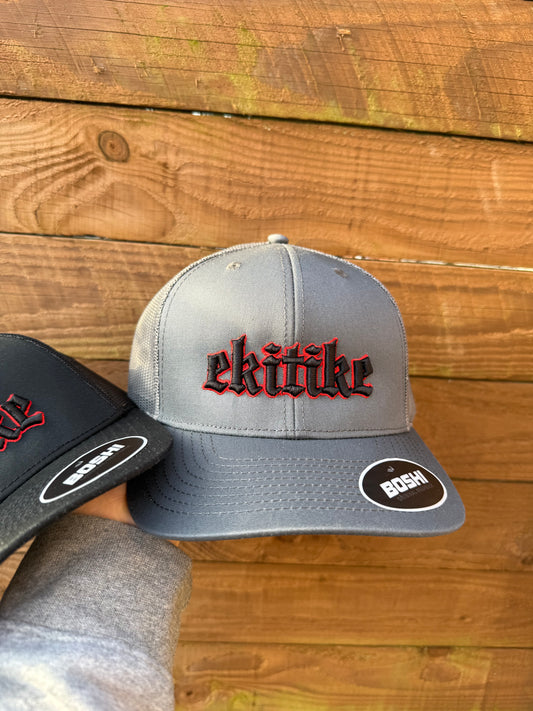 a Grey Ekitike Cap