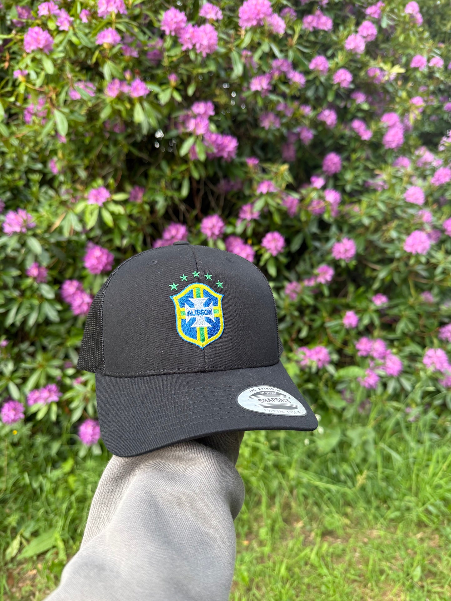 Sold Out Black Alisson “Brazil” Snapback Cap